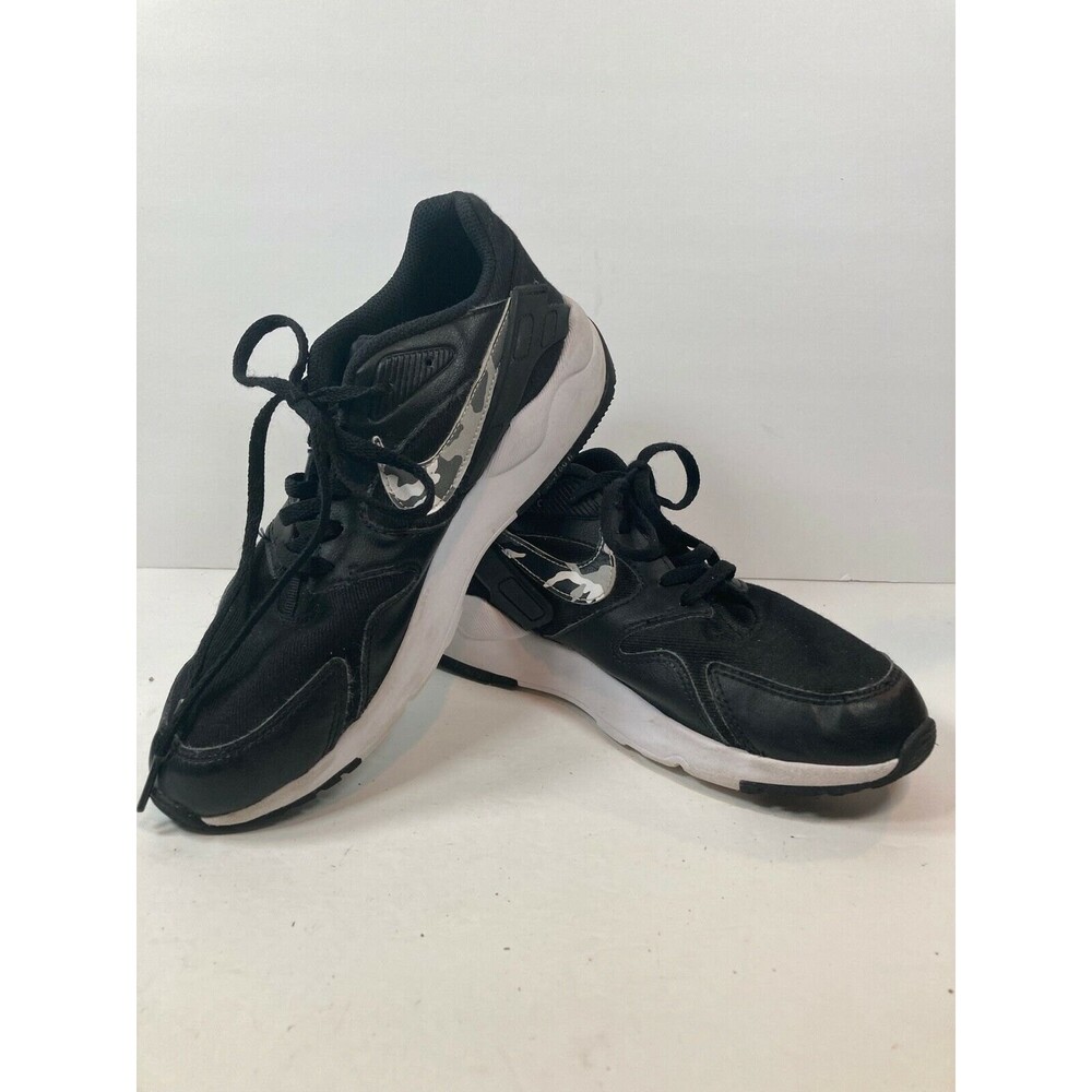 NIKE LD Victory Boys Shoe Black White Camo Shoes Size 7Y C12365-001